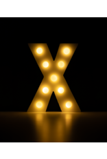 Light letter  X