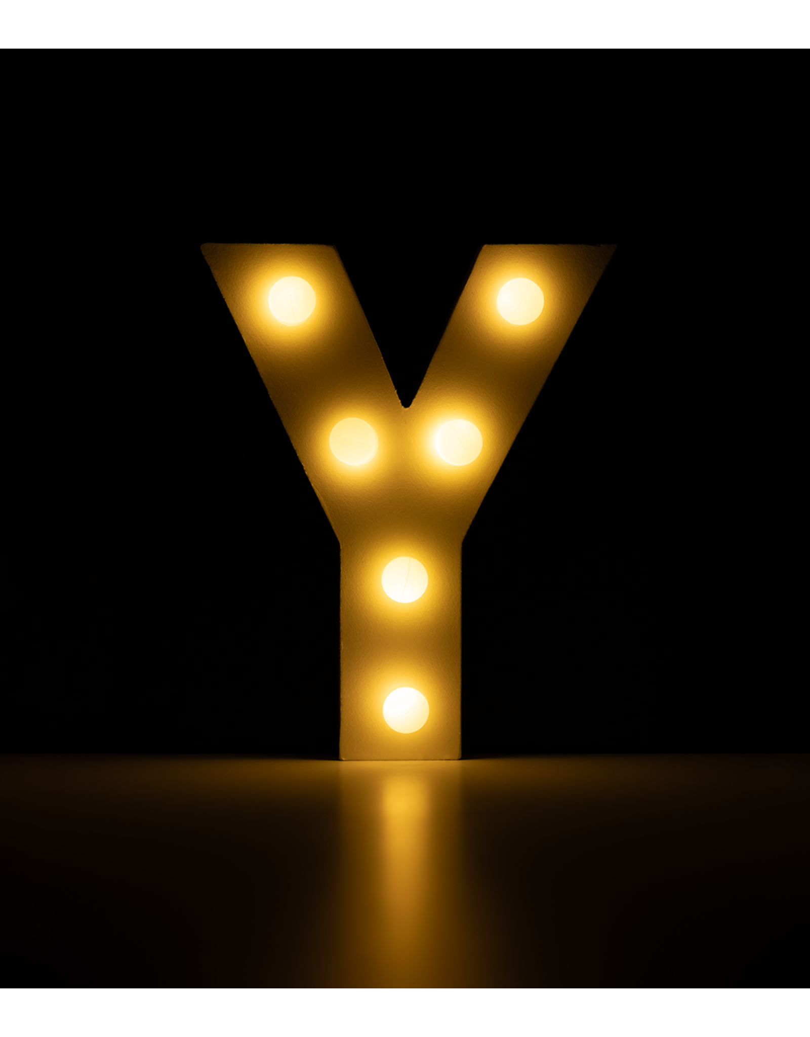 Light letter - Y