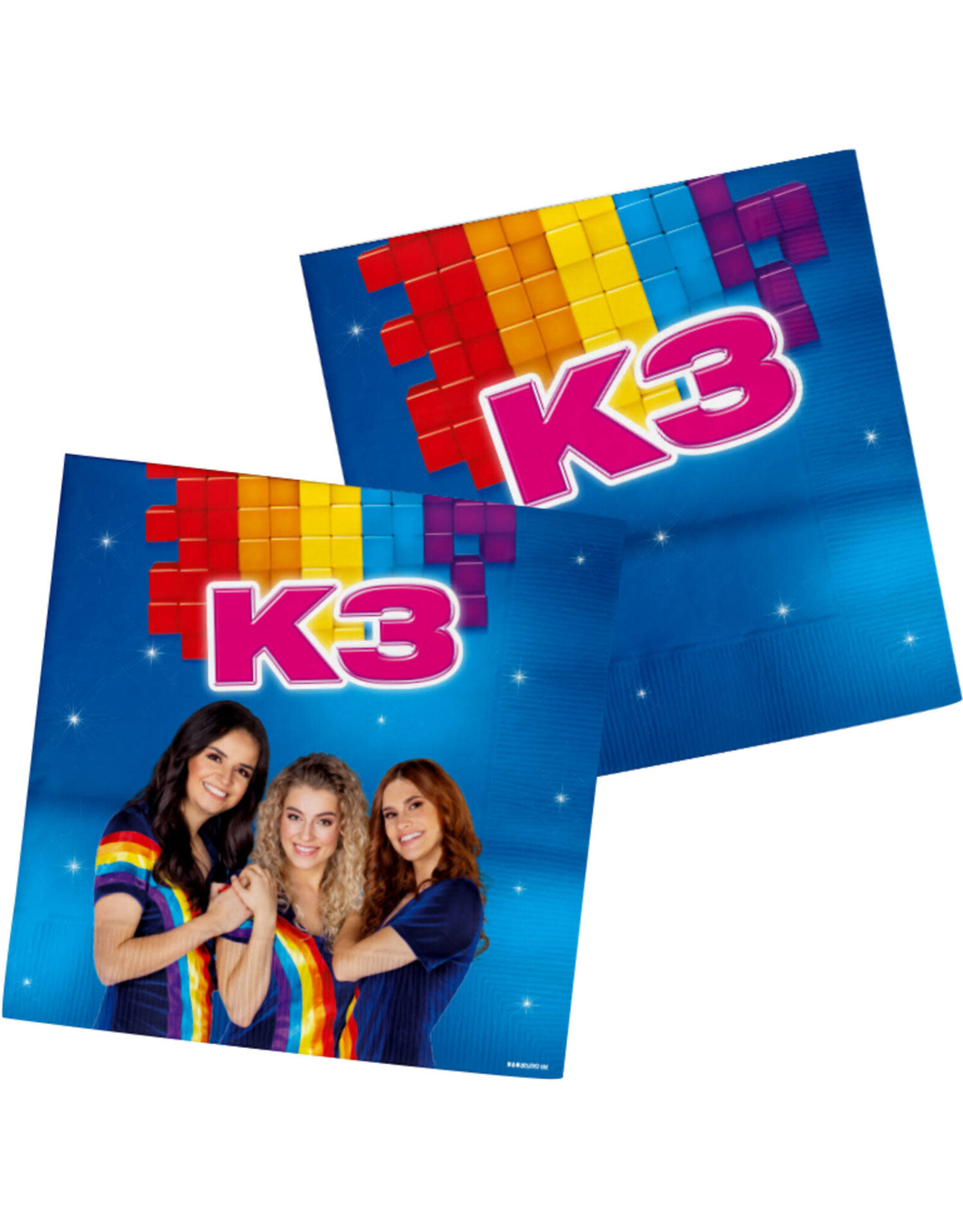 K3 servetten 33 x 33 cm 20 stuks