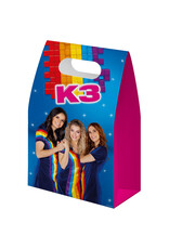 K3 papieren uitdeelzakjes 4 stuks