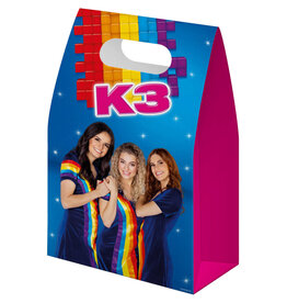 K3 papieren uitdeelzakjes 4 stuks