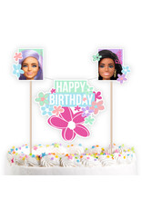 Barbie sweet life taartdecoratieset 3-delig