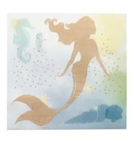 Boland zeemeermin servetten 20 stuks