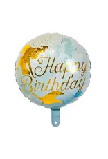 Boland zeemeermin folieballon happy birthday 45 cm