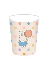 Bekers Nijntje pastel regenboog, 250 ml 8 stuks