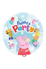 Folieballon Peppa pig party 43 cm