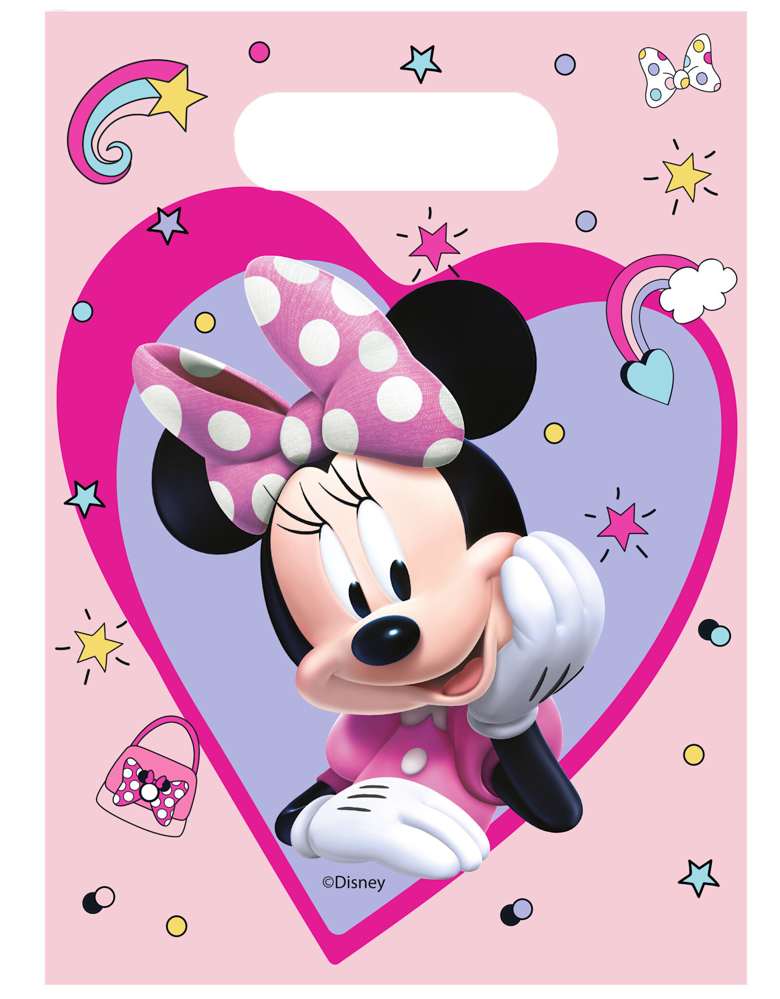 Minnie Mouse uitdeelzakjes 6 stuks