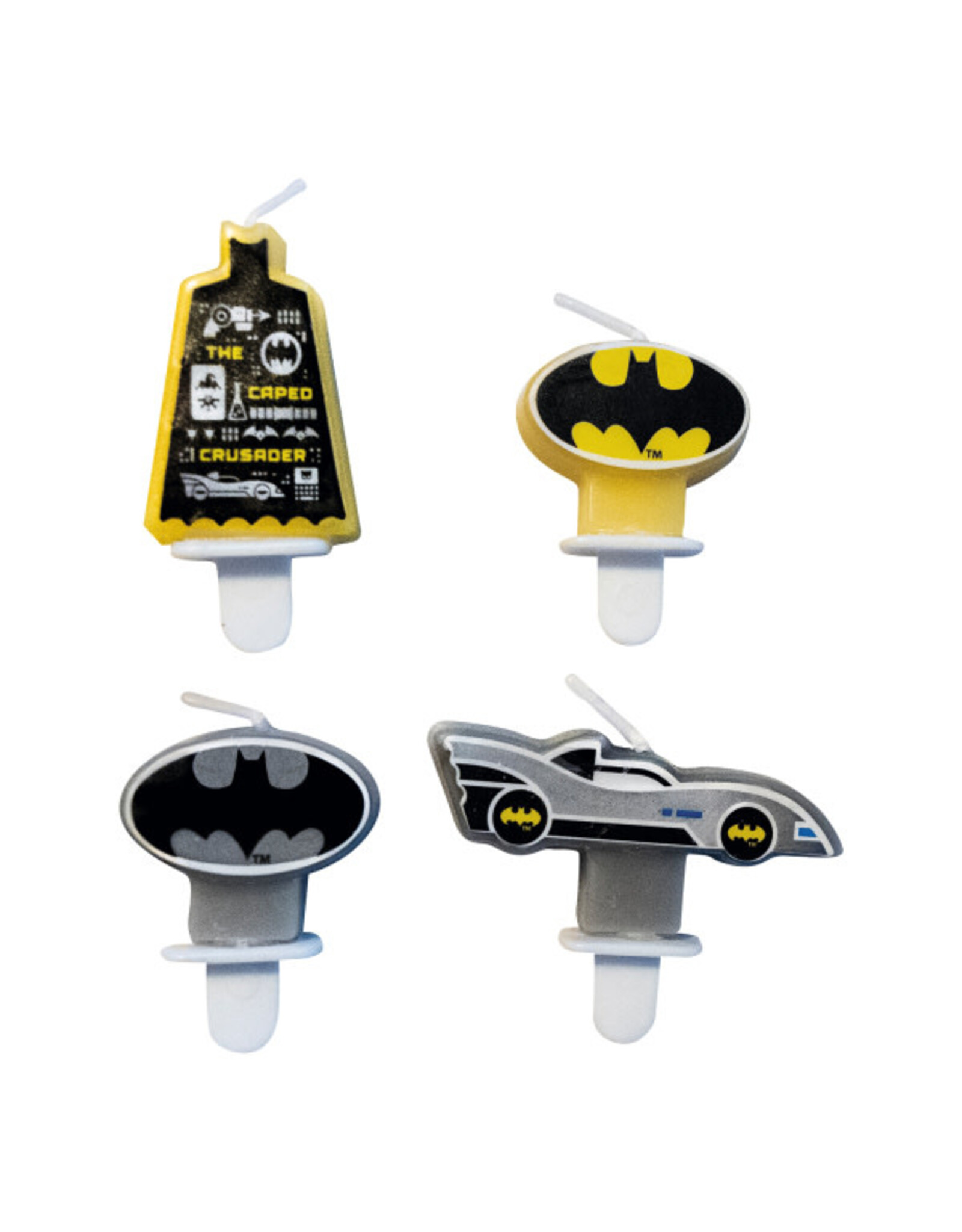 Batman kaarsenset 4-delig