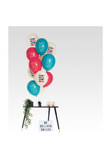 Latex ballonnenset birthday doggy 33 cm 12 stuks