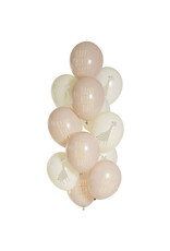 Latex ballonnenset birthday giraffe 33 cm 12 stuks