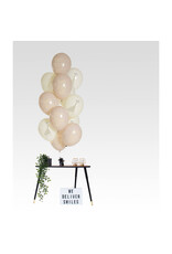 Latex ballonnenset birthday giraffe 33 cm 12 stuks