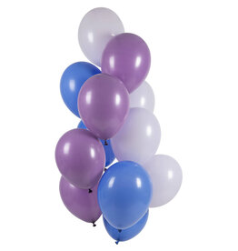 Latex ballonnenset blueberry dream 33 cm 12 stuks