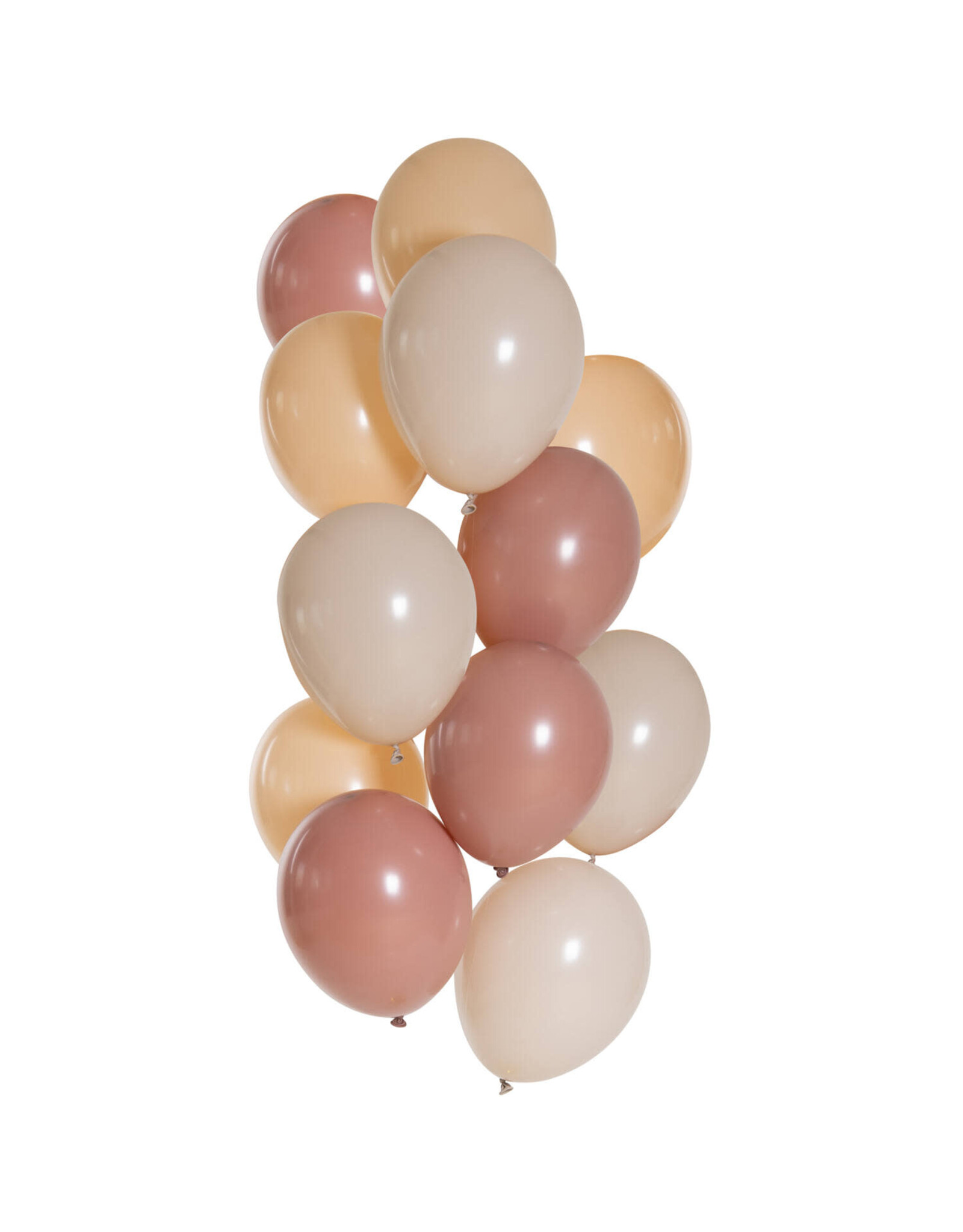 Latex ballonnenset blush crush 33 cm 12 stuks