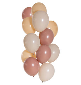 Latex ballonnenset blush crush 33 cm 12 stuks