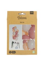 Latex ballonnenset blush crush 33 cm 12 stuks