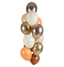 Latex ballonnenset bohemian sunset 33 cm 12 stuks