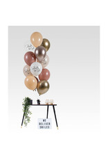 Latex ballonnenset bride to be 33 cm 12 stuks