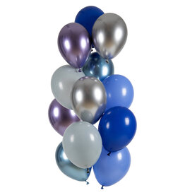 Latex ballonnenset cool cosmos 33 cm 12 stuks