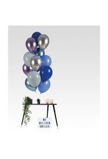 Latex ballonnenset cool cosmos 33 cm 12 stuks