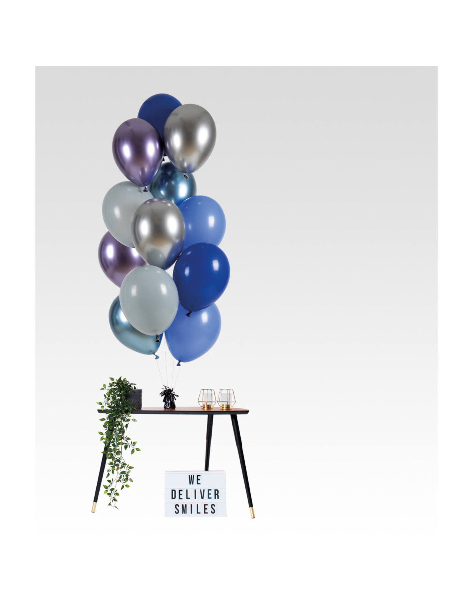Latex ballonnenset cool cosmos 33 cm 12 stuks