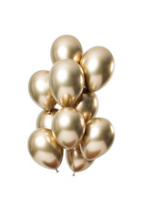 Latex ballonnenset let it shine goud 33 cm 12 stuks