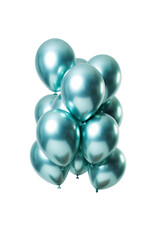 Latex ballonnenset let it shine groen 33 cm 12 stuks