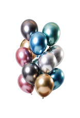 Latex ballonnenset let it shine mix multicolour 33 cm 12 stuks