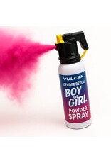 Gender reveal poeder blusser 10 seconden roze
