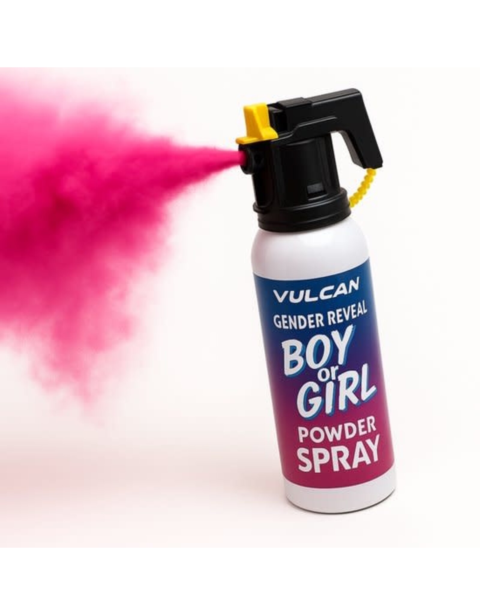 Gender reveal poeder blusser 10 seconden roze
