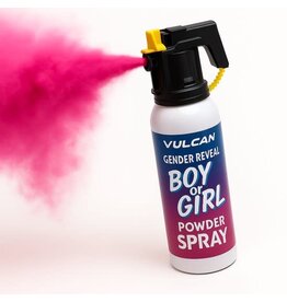 Gender reveal poeder blusser 10 seconden roze