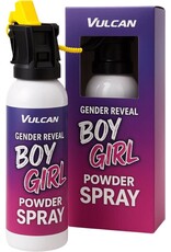 Gender reveal poeder blusser 10 seconden roze