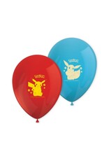 Pokémon latex ballonnen 6 stuks