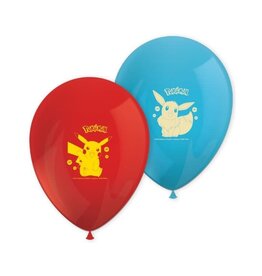 Latex ballonnen Pokémon 6 stuks
