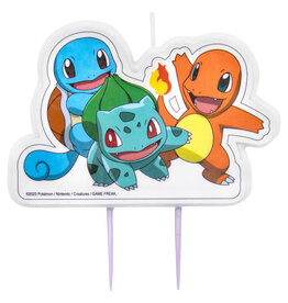 Pokemon kaars 5,5 x 8,3 cm