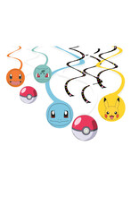 Pokemon hangdecoratie 6-delig