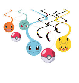 Pokemon hangdecoratie 6-delig