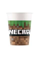 Minecraft bekers 250 ml 8 stuks