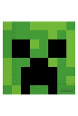 Minecraft servetten 33 x 33 cm 20 stuks