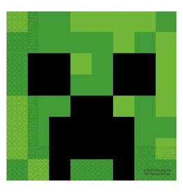 Minecraft servetten 33 x 33 cm 20 stuks