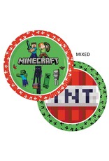 Minecraft borden 23 cm 8 stuks