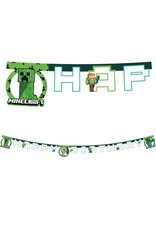 Minecraft letterslinger happy birthday 2 meter