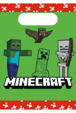 Minecraft uitdeelzakjes papier 4 stuks