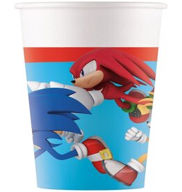 Sonic the Hedgehog bekers 200 ml 8 stuks