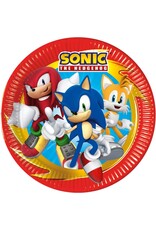 Sonic the Hedgehog borden 23 cm 8 stuks