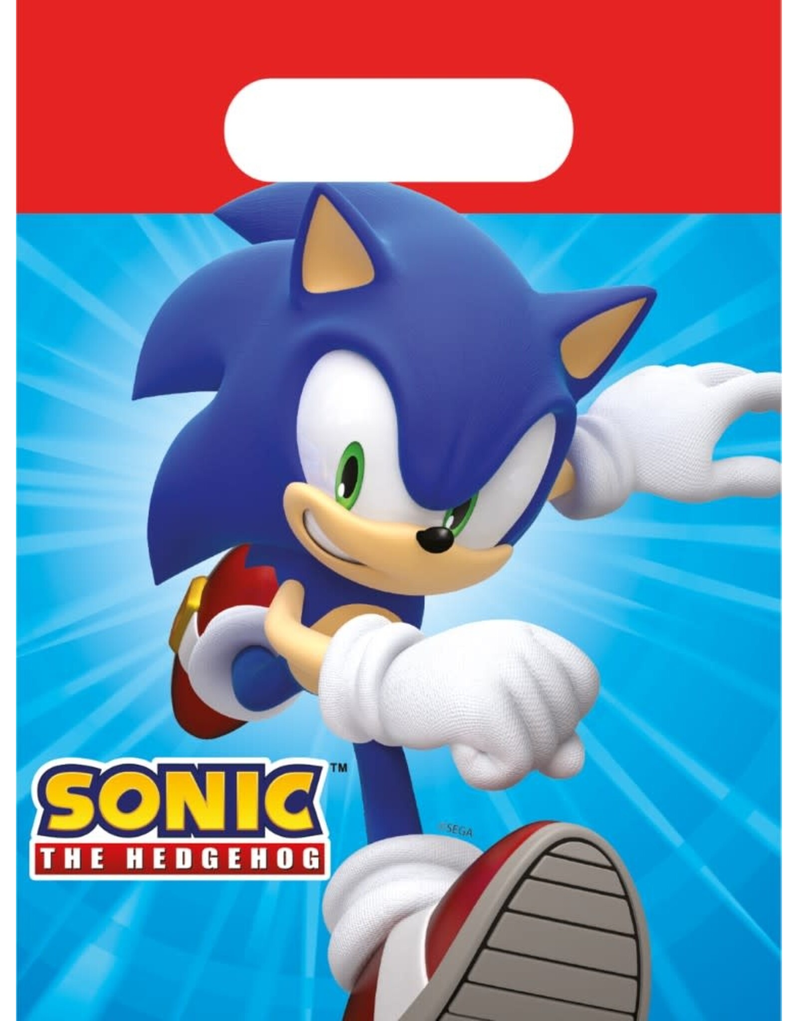 Sonic the Hedgehog uitdeelzakjes 4 stuks