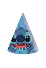 Angel & Stitch feesthoedjes 6 stuks