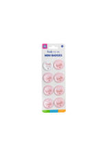 Bride to be/Team bride mini badges 8 stuks