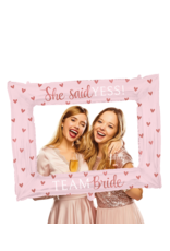 Bride to be photo phrame hartjes 66 x 85 cm