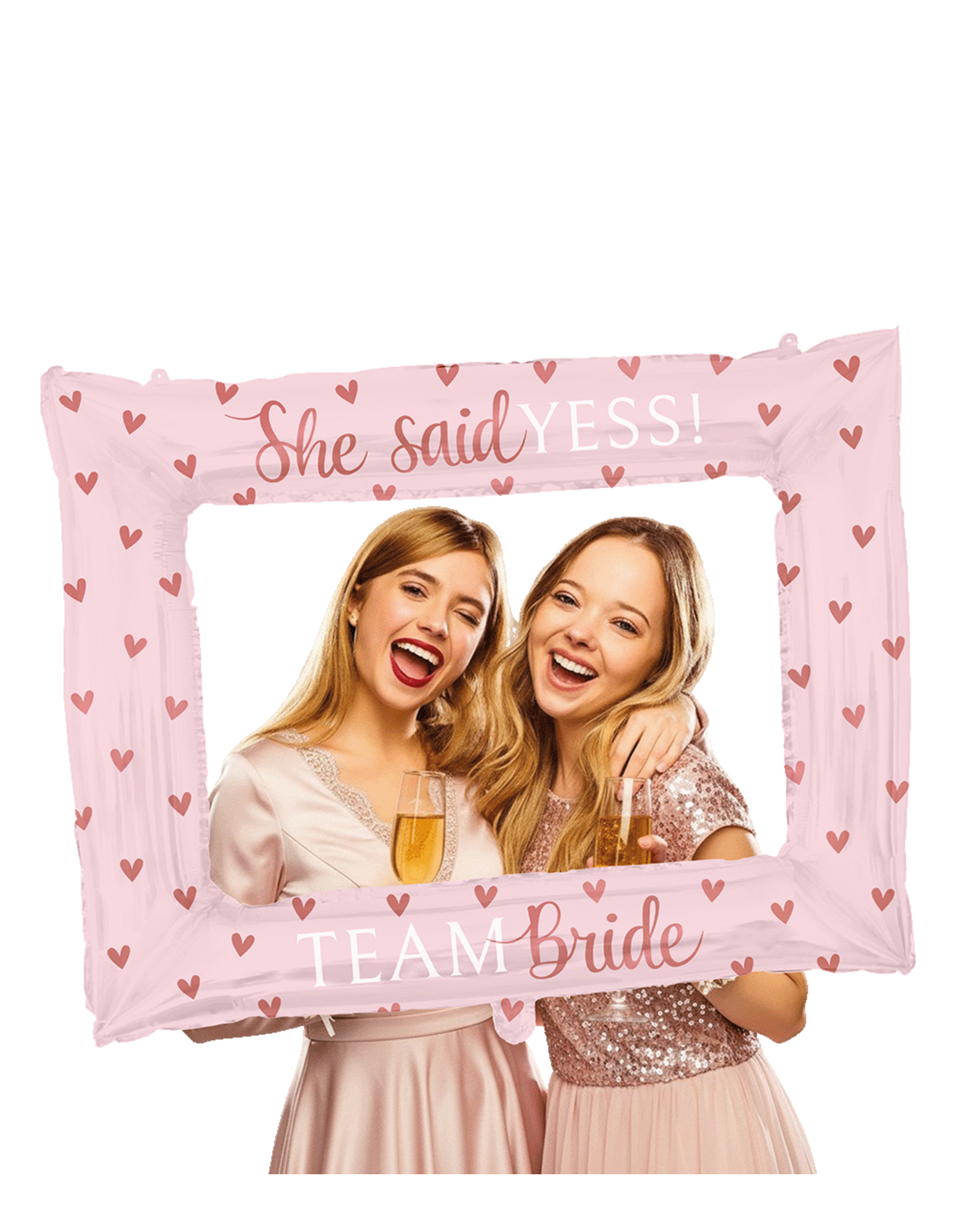 Bride to be photo phrame hartjes 66 x 85 cm