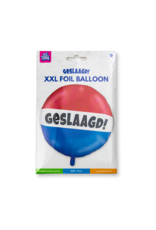Folieballon supershape geslaagd Nederland 74 cm